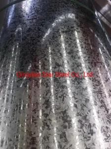 Gi Gl Steel Coils with Beautiful Spangle, Galvanized Coil for Construction Material