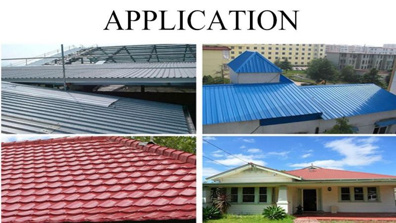 Ral Color Coated Prepainted PPGI Iron Galvanized Roofing Sheet