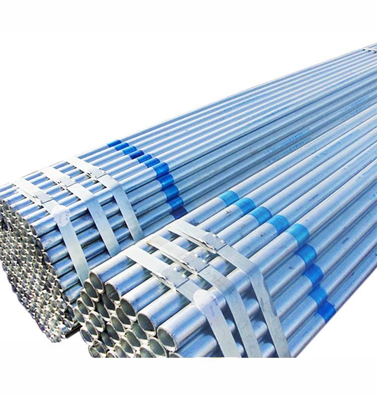 Chinese Supplier Standard Size BS 1387 Galvanized Iron Steel Gi Pipe Price for Sale