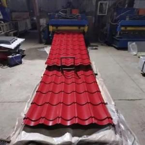 Dx51d SGCC CGCC Galvanized Zinc Coated Color Painted PPGI Gi Gl PPGL Corrugated Carbon Steel Galvalume Roofing Sheet
