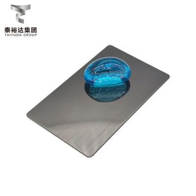 Hot Selling Factory Direct J1 4X8 Black PVD Color Coated Cold Rolled Stainless Steel Sheet for Advertising Nameplate