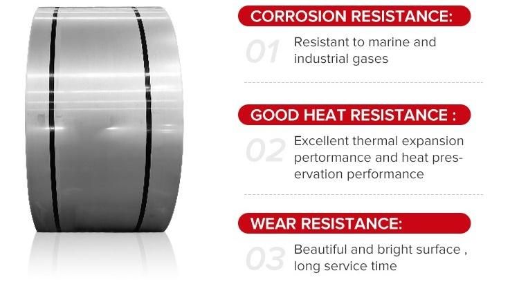 ASTM AISI 304 430 Ba Finish Stainless Steel Coil