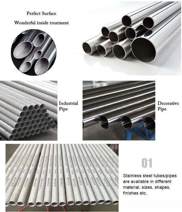 Corrosion Resistant 304 316 321 Stainless Steel Pipes