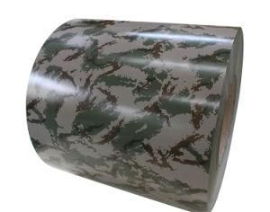 PPGL Camouflage Pattern Design Color Coated Steel Coil for Movable House