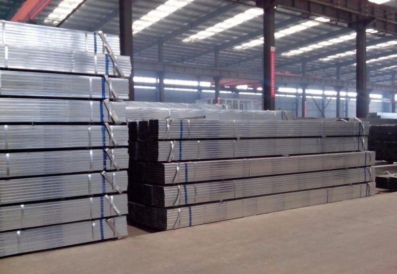 Axtd Steel Group! 100*100*5.5mm Galvanized Square Tube for Warehouse Construction