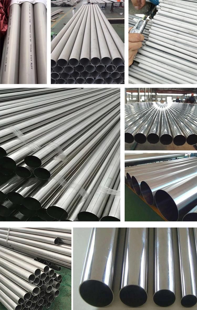 ASTM A312 Seamless Fluid Stainless Steel 304 Pipe