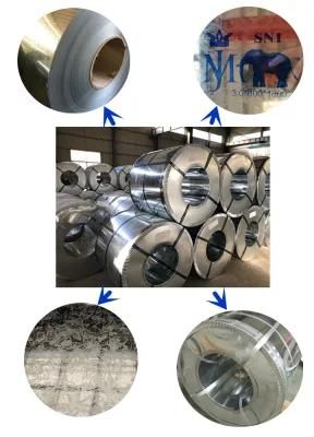 Galvanized Steel Sheet 0.125-0.8mmthick, Gi Steel Coil 750-1250mm Width, Mild Steel Gi Steel Coil