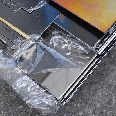 316 321 410 4X8 Mirror Finished Black Stainless Steel Sheet