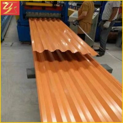 Aluzinc and PPGI PPGL Prepainted Galvalume Steel Corrugated Roofing Sheet