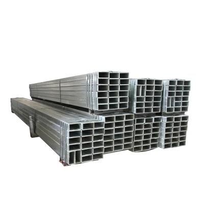 ASTM A252 Thick Wall Stk400 100X100mm Gi Square Pipe