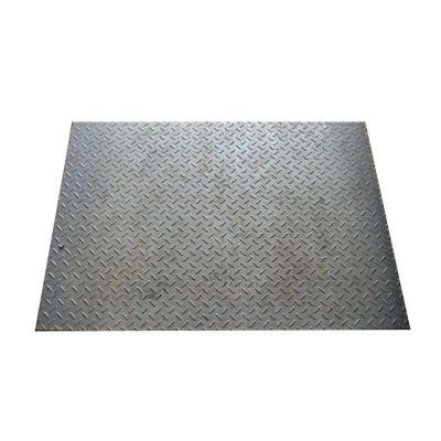 S235jr Hot Rolled Mild Carbon Checkered Steel Sheet