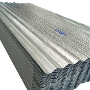 Dx51d Zinc Corrugated Galvanized Steel Roofing Sheet for Building