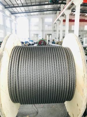 304 7X19 21mm High Tensile Strength Stainless Steel Wire Rope
