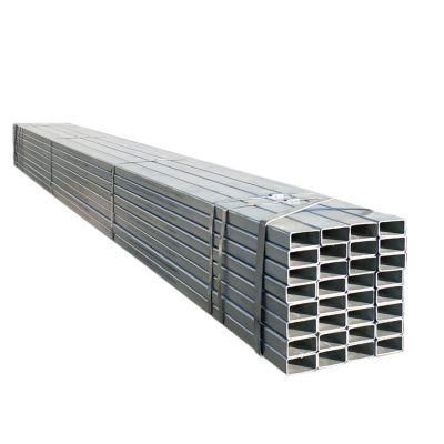 Galvanized Square and Rectangular Steel Pipes Z100 Galvanized Rectangular Tube