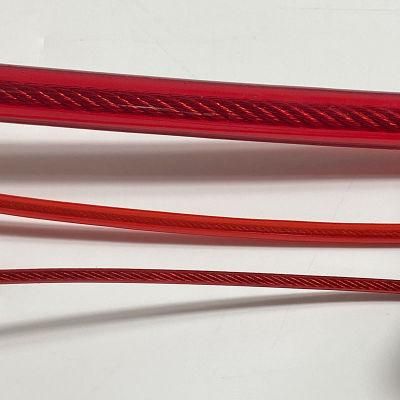 PVC Coated Stainless Steel Wire Rope All Colors Customized Color