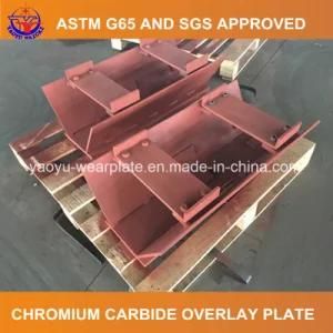 Welding Chromium Carbide Wear Plate for Cement Mill