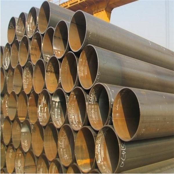 Hot Rolled Large Diameter Steel Pipe Welded Spiral Straight Seam Tubes Customized Steel Tube