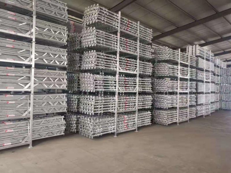 Haki Scaffolding Material Vertical Ledger for Building Construction
