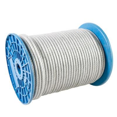 6*24+7FC Galvanized Steel Wire Rope for Towboat