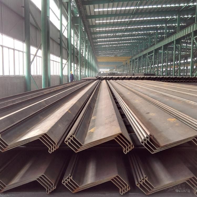 Manufacturers Price 400*100*10.5 Q345b Q295 Sy295 Profiles U-Shaped Z Type Flood Protector Hot Rolled Carbon Steel Sheet Pile