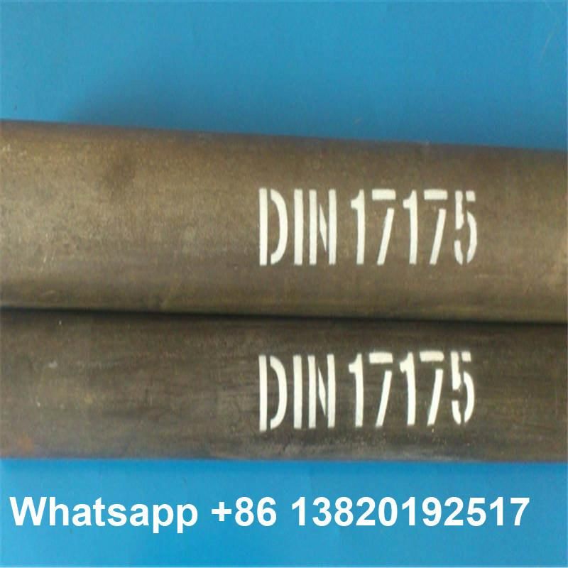DIN17175 St35.8 / St45.8 / St52.2 Heat-Resistant Steel Boiler Pipes Tubes