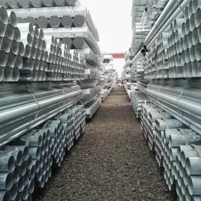 Factory Directly BS1387 ERW Hot Dipped Galvanized Steel Pipes