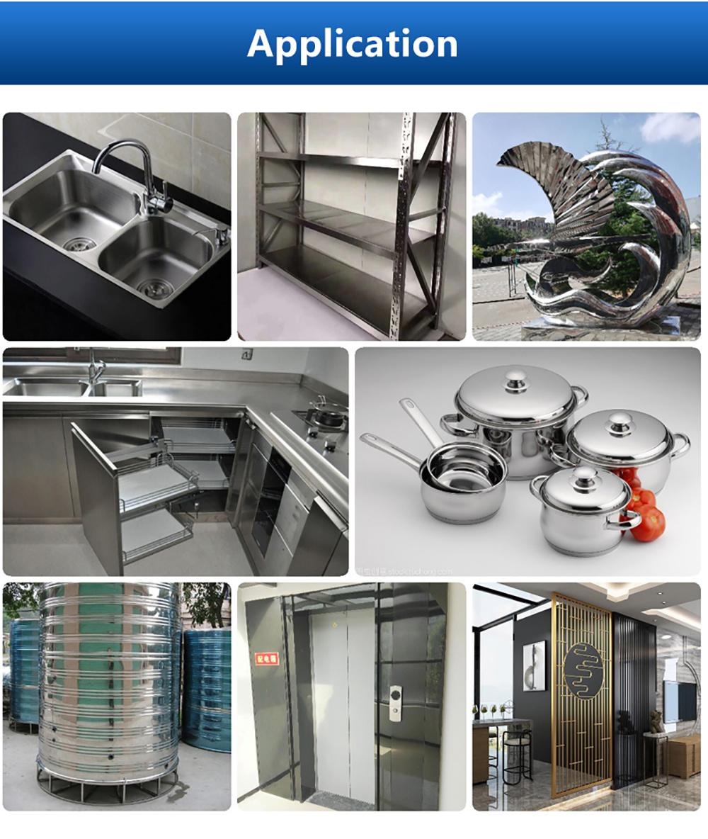 China Supplier 201 202 301 304L 310 316L Stainless Steel Strips