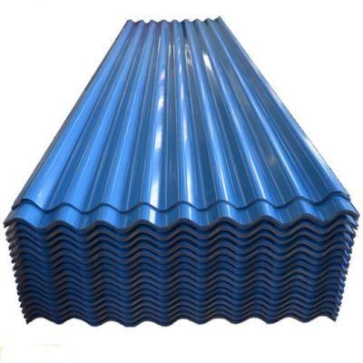 ASTM DIN JIS Dx51d 22 24 26 Gauge 0.45 mm Color Zinc Coating Paint PPGI Corrugated Steel Matel Roofing Sheet Plate