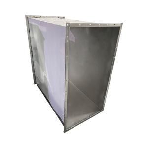 Customize Square Round Stainless Steel Pipe 316L 304 Welded Ventilation Duct for Gas Air Exhaust