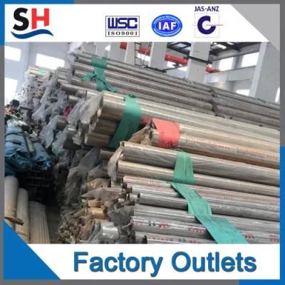 China Wholesale Free Samole Rectangle Tube AISI 201 304 316 316L Brushed Stainless Steel Welded Square Pipe Tube in Stock