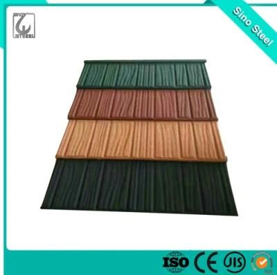 Stone Coated Roof Tile Color Sand Painted Galvalume Roofing Sheet