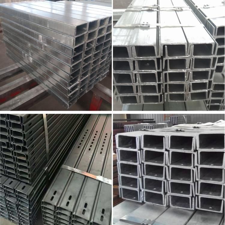 High Tensile Q235B Q345b for Construction Steel Carbon Profile Steel U Shape Channel Steel