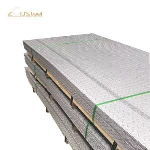 304 Anti Slip Checkered Stainless Steel Sheets