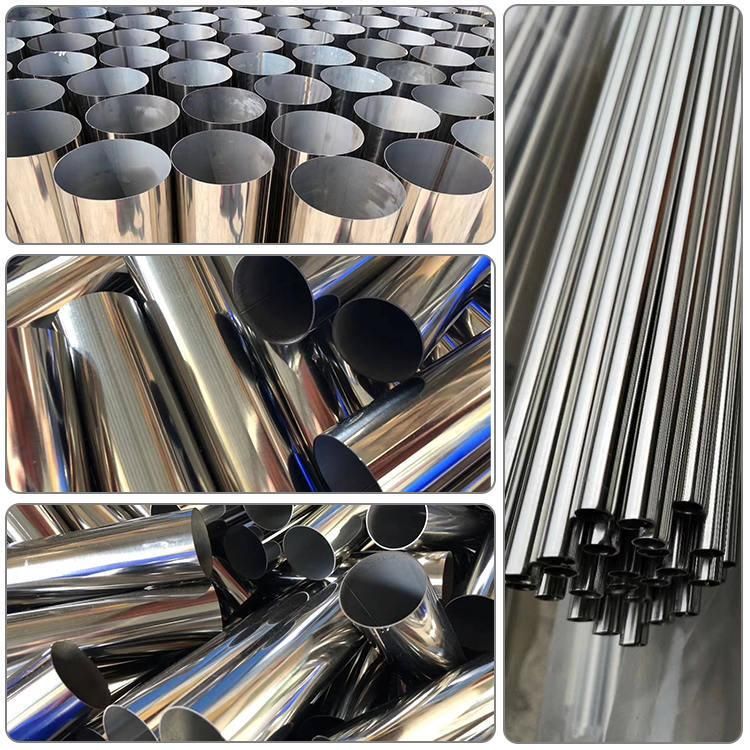 Decorative Stainless Steel Square Round Ellipse Hollow Pipe