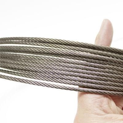 AISI 304 316 Stainless Steel Wire Cable Steel Rope