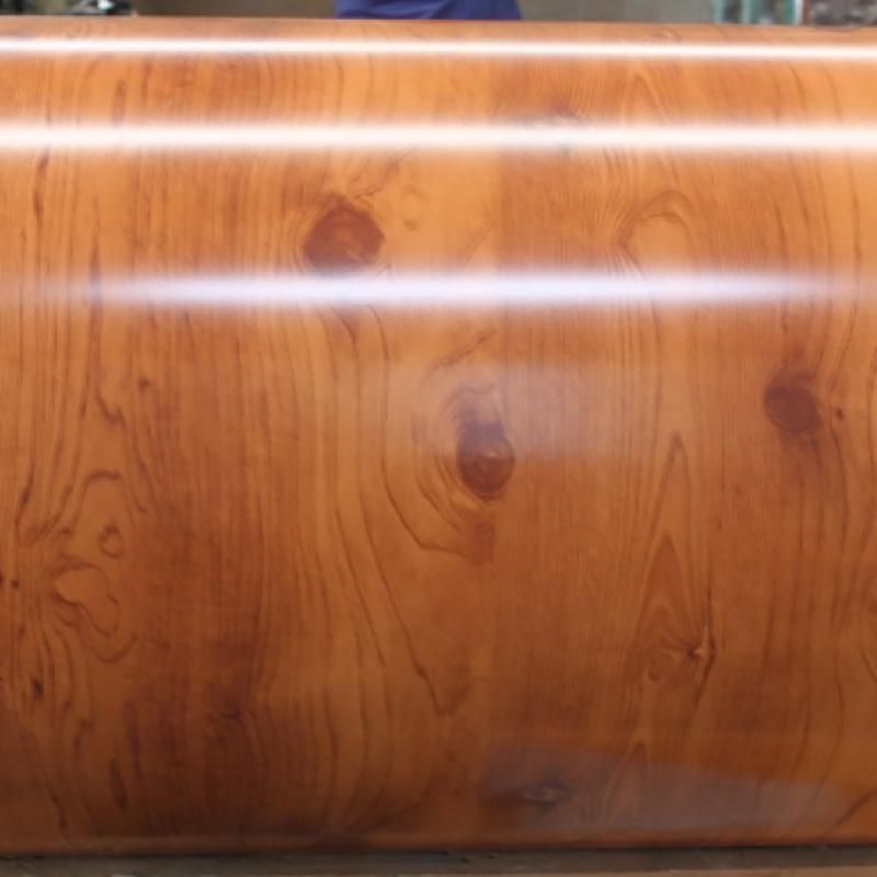 Pre Painted Steel Coil Wooden / Brick Grain Board