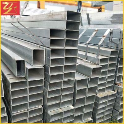 Rectangular Pipe Cold Rolled Pre Galvanized Welded Square Rectangular Steel Pipe