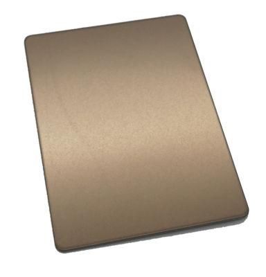 Hot Selling Cold Rolled AISI 316 A240 A480 A554 A276 No. 1 2b Ba No. 4 8K Super Brown Color Mirrior Hairline Hl Stainless Steel Sheet
