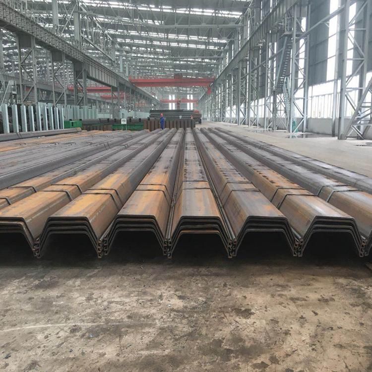 Manufacturers Price 400*100*10.5 Q345b Q295 Sy295 Profiles U-Shaped Z Type Flood Protector Hot Rolled Carbon Steel Sheet Pile