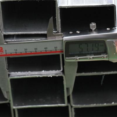 Galvanized Square Tube Square Galvanized Rectangular Hollow Tubular Steel Pipe