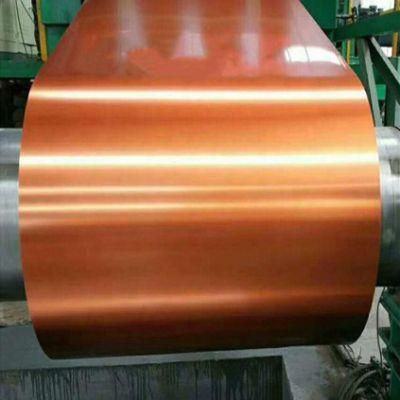 800mm Width Red Color Corrugated Galvanized Steel Sheet Exporting to Tanzania