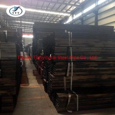 Black Steel Pipe Square Hollow Section Rectangular Pipe