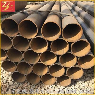 Construction Black Carbon ERW Steel Pipe ASTM A53 A500 Carbon Steel Tube