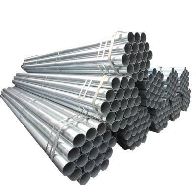 China Factory 1.5 Inch DN40 Scaffolding Tube Pre Galvanized Steel Pipe Price 48.3mm Galvanized Welded Pipes for Construction