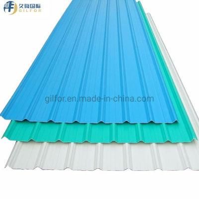 Building Material Color Coated/Prepainted Corrugated Steel Wall and Roofing Sheet