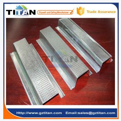 Rustproof Fireproof Drywall Steel Profile System