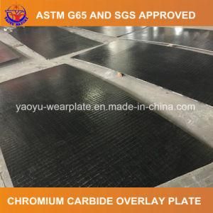 6+4 Chrome Carbide Hardfaced Wear Plate
