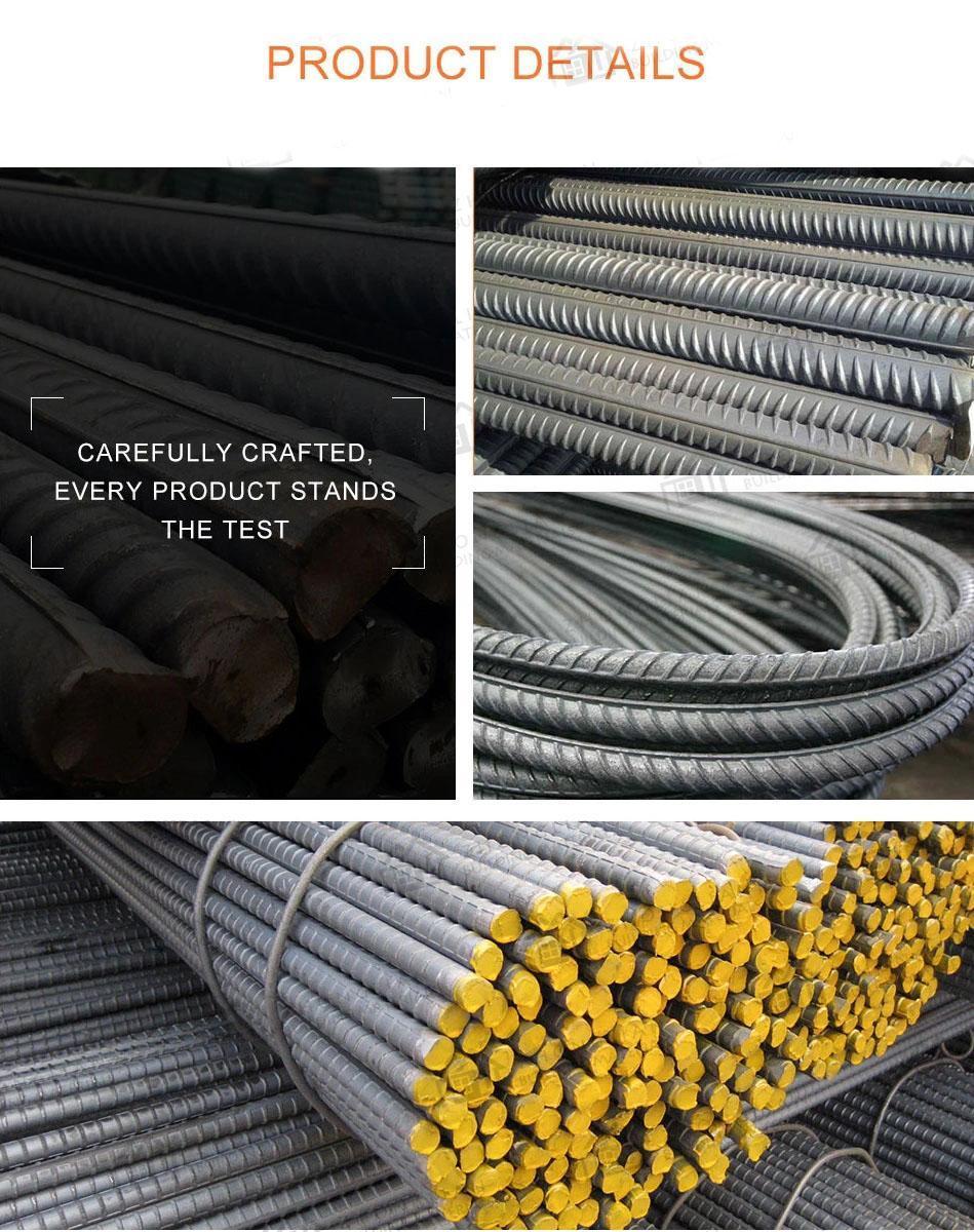 China Direct Factory Steel Rebar, Deformed Steel Bar, Price of Iron Rebar for Construction/Concrete/Building