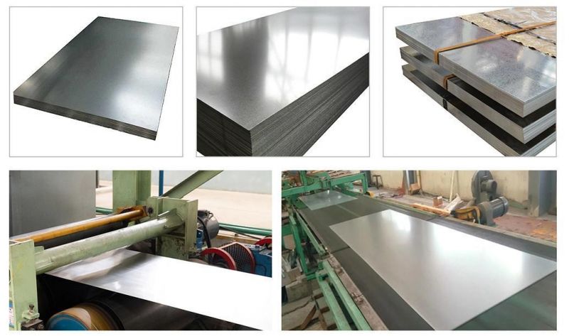 Galvanized Steel 0.18mm-20mm Thick Galvanized Steel Sheet 2mm Thick Hot DIP Galvanized Steel Sizes Galvanized Sheet Metal Roll