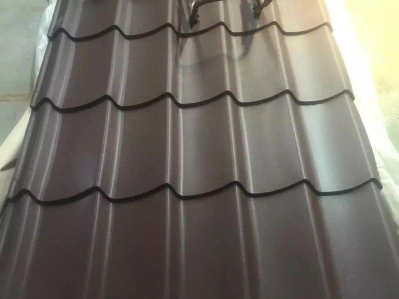 Roofing Sheet Suppliers Q195 Q235 Metal Corrugated Steel Tile Color Coated Plate Sheet for Building